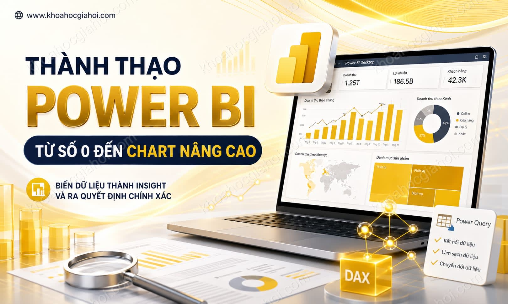 Thành Thạo Power BI Từ Số 0 Đến Chart Nâng Cao