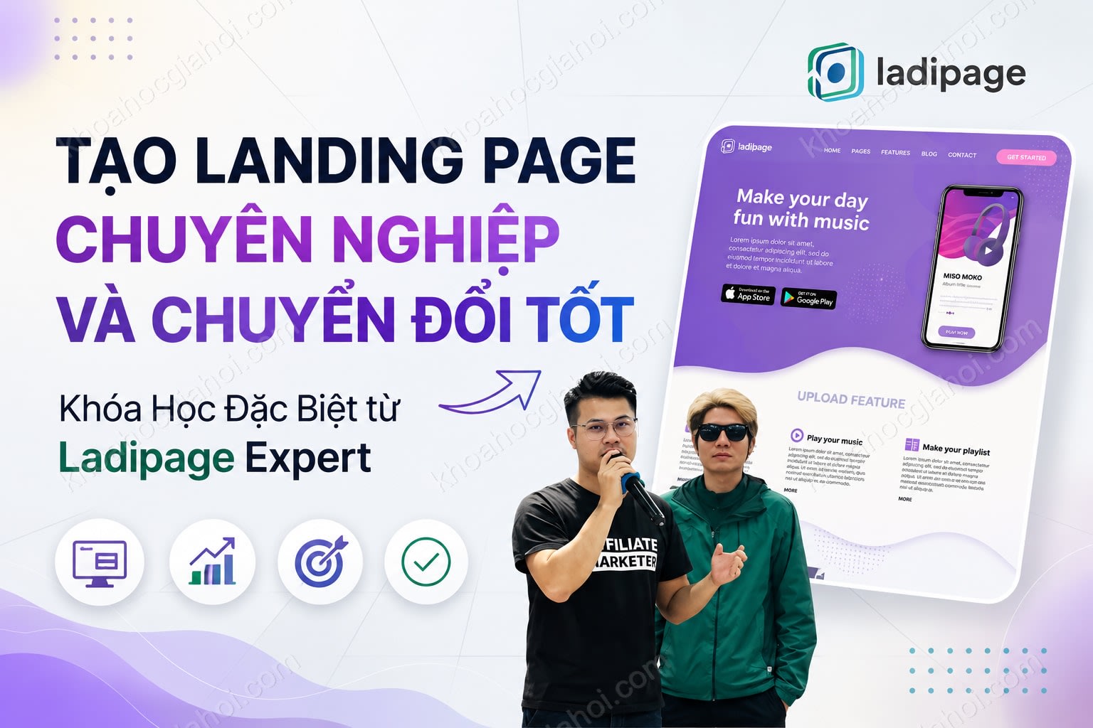 Khóa Học Tạo Landing Page Chuyên Nghiệp Và Chuyển Đổi Tốt Trên Ladipage