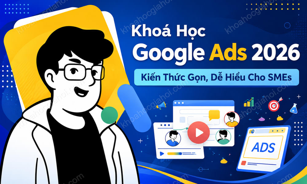 Khoá Học Google Ads 2025: Kiến Thức Gọn, Dễ Hiểu Cho Smes