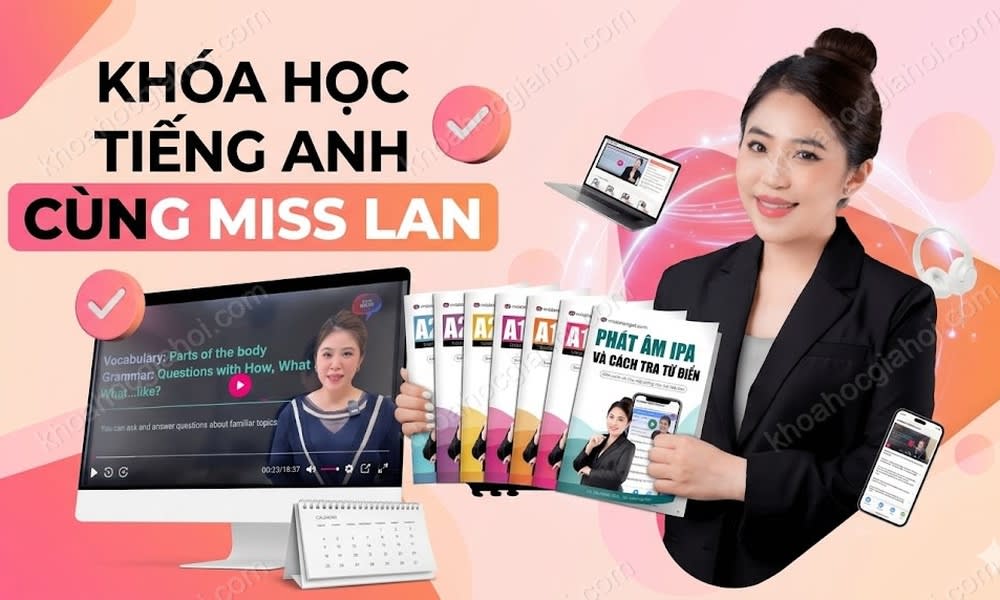 Khóa Học Tiếng Anh Cùng Misslanenglish