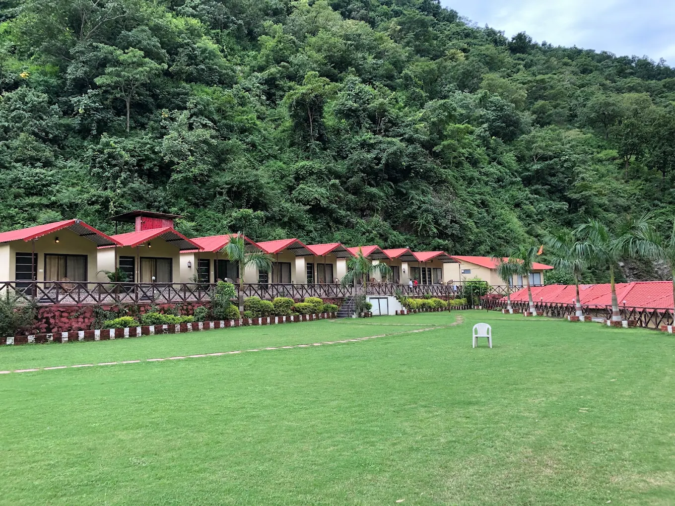 Lawn of Nirvana River Resort