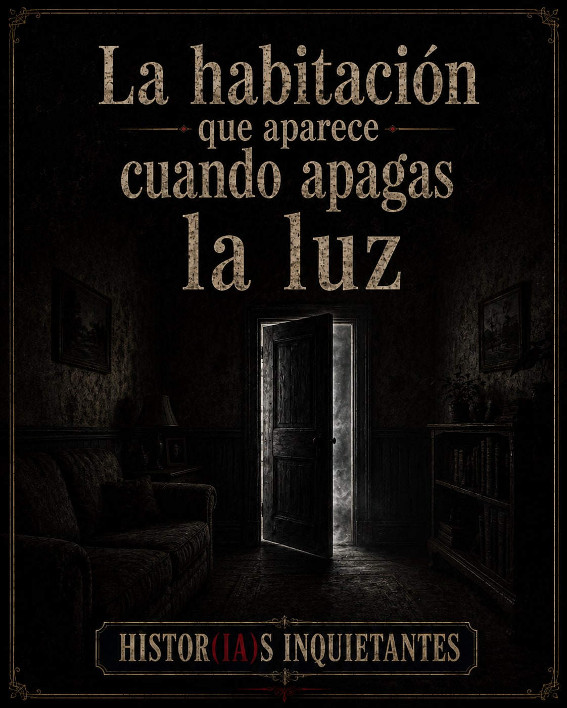 La habitación que aparece cuando apagas la luz