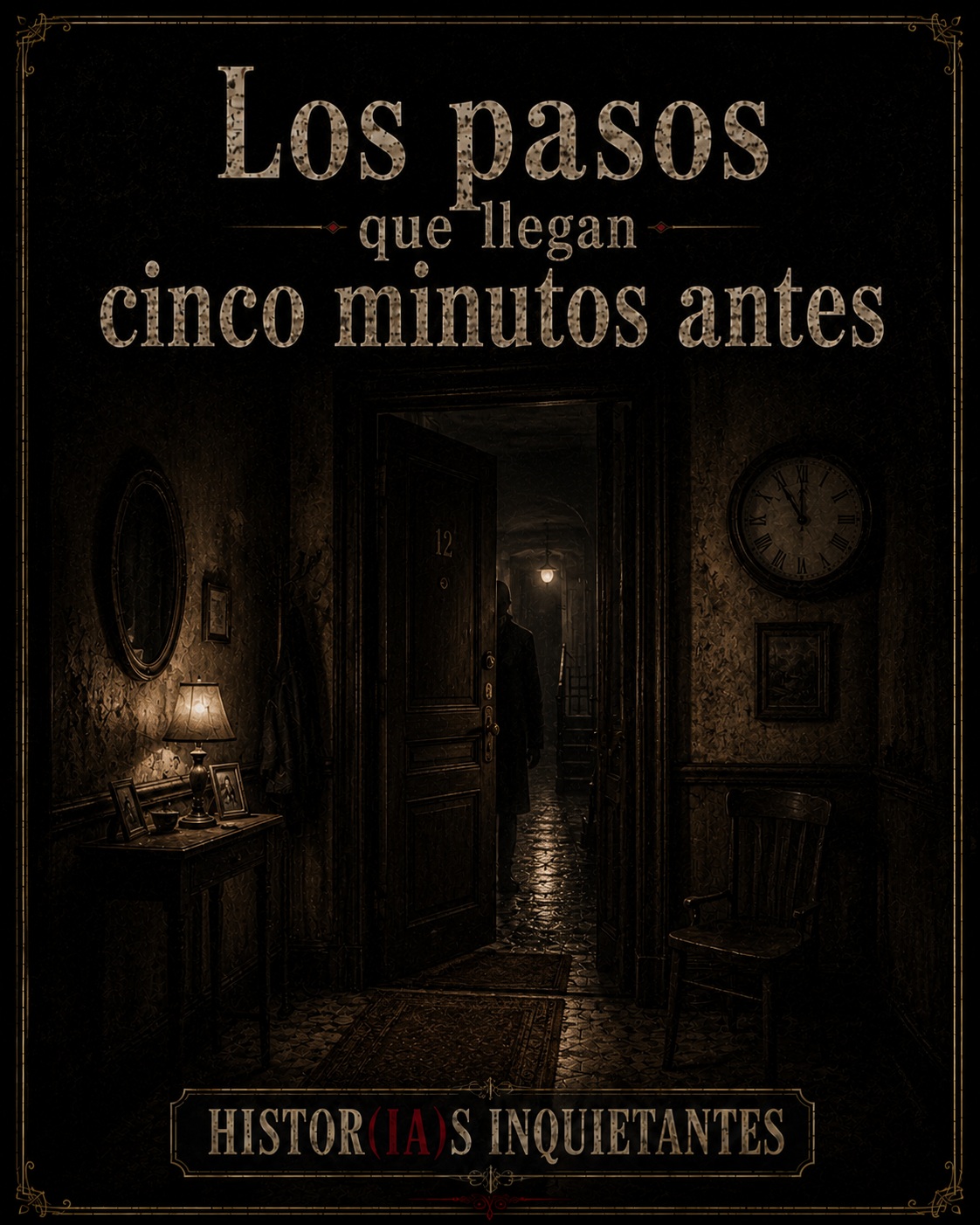 Los pasos que llegan cinco minutos antes