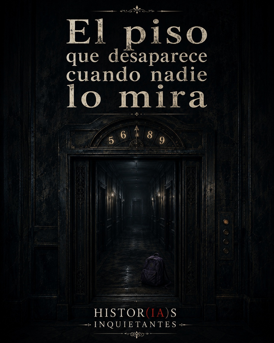 El piso que desaparece cuando nadie lo mira