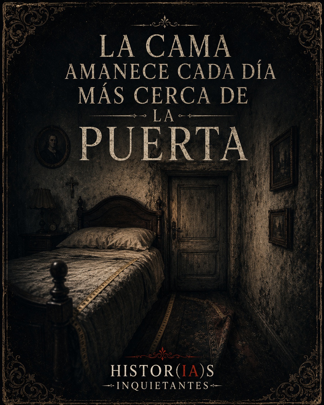 La cama amanece cada día más cerca de la puerta