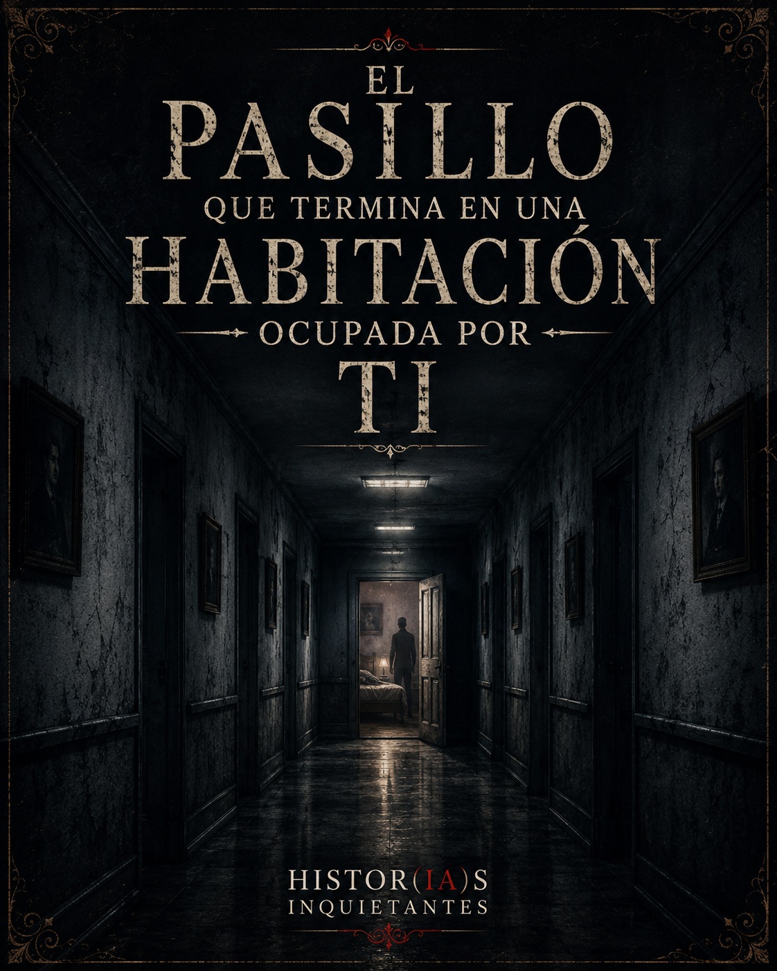 El pasillo que termina en una habitación ocupada por tí