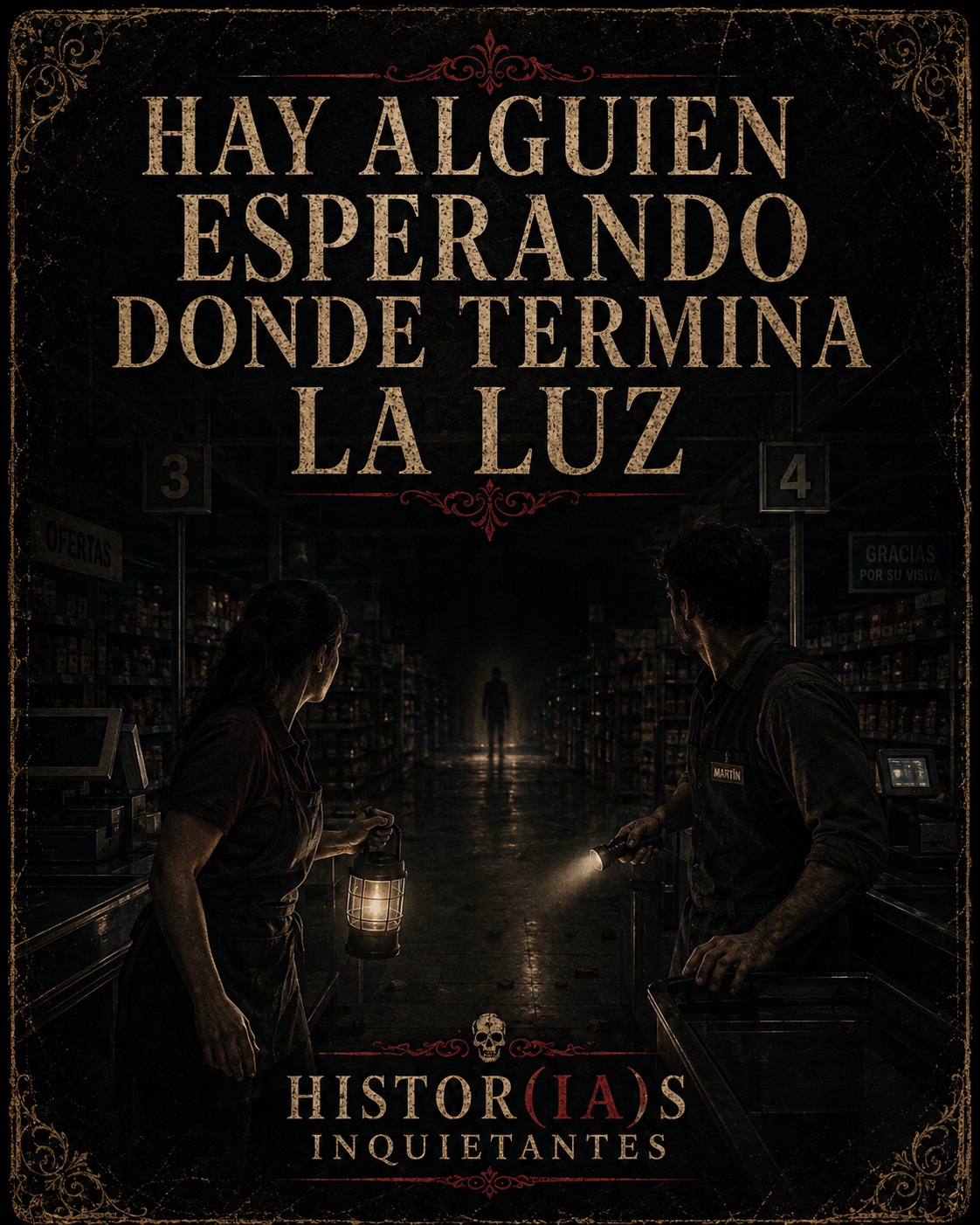 Hay alguien esperando donde termina la luz
