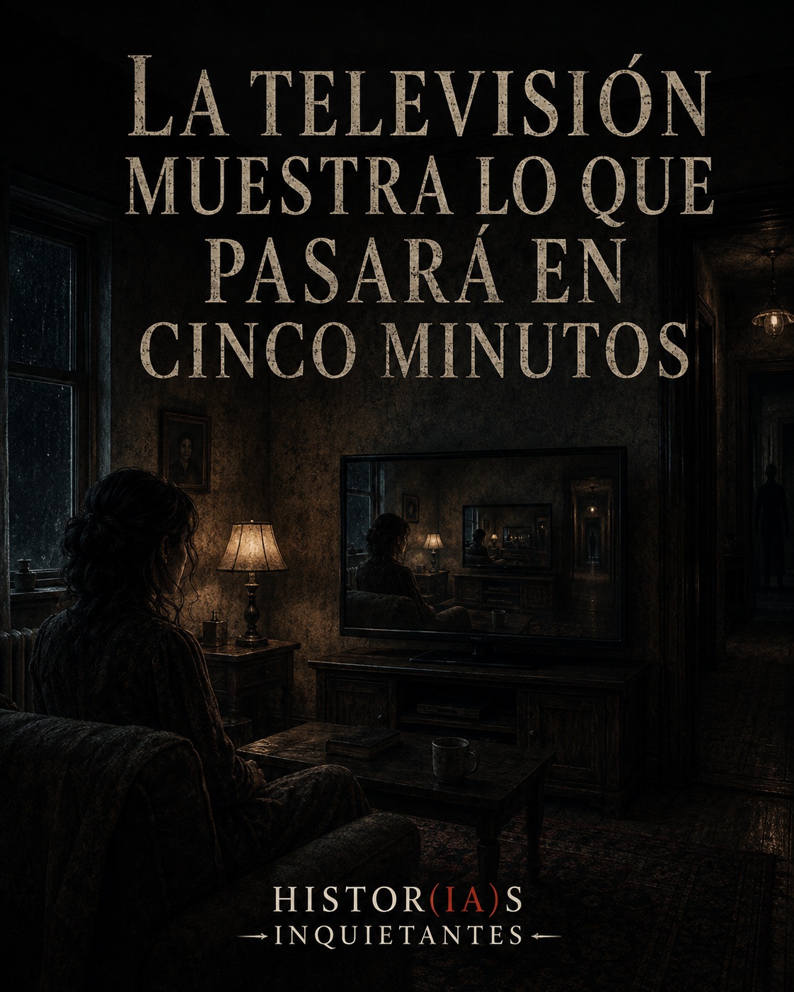 La televisión muestra lo que pasará en cinco minutos