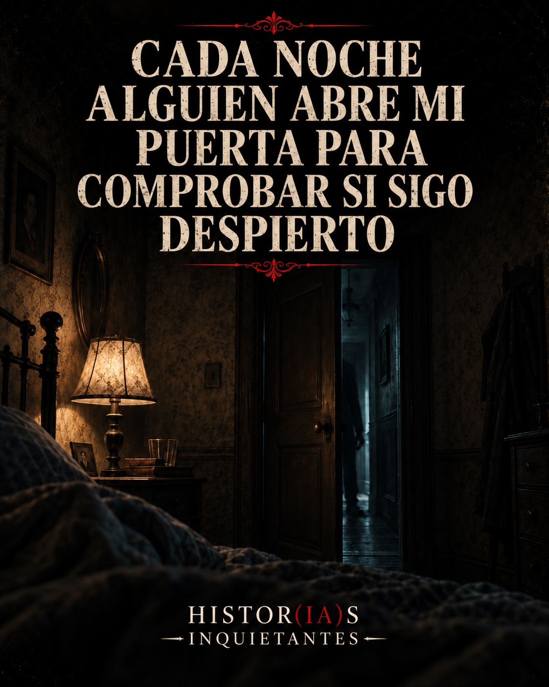 Cada noche alguien abre mi puerta para comprobar si sigo despierto