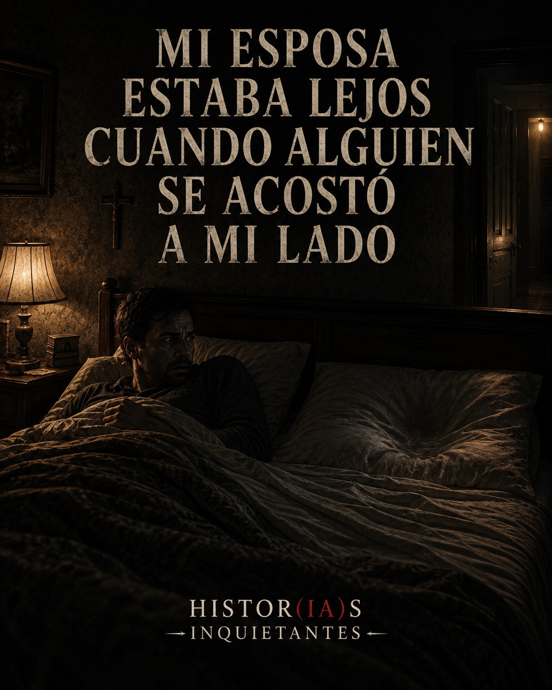 Mi esposa estaba lejos cuando alguien se acostó a mi lado