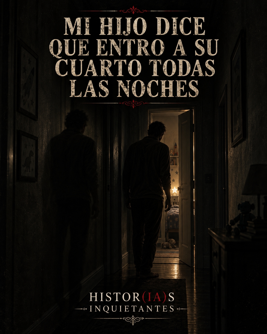 Mi hijo dice que entro a su cuarto todas las noches