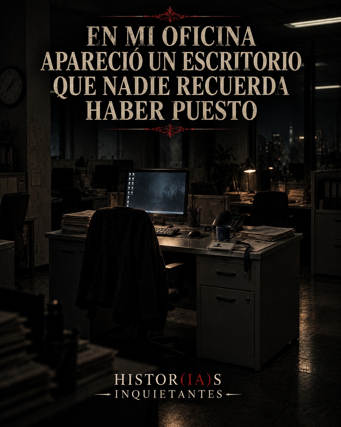 En mi oficina apareció un escritorio que nadie recuerda haber puesto