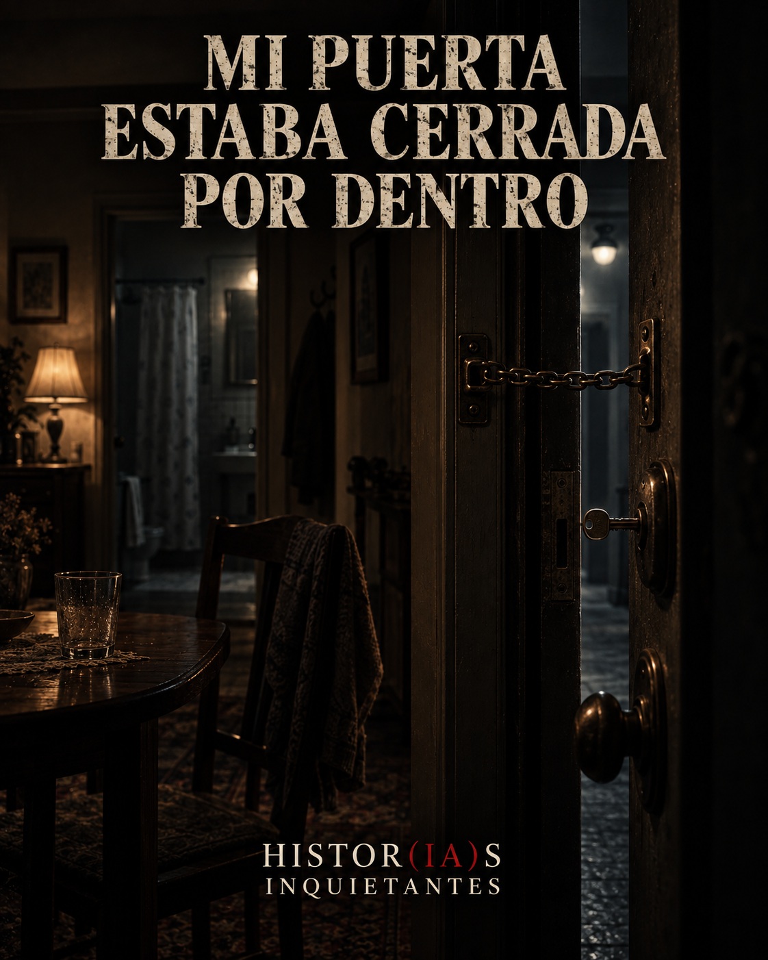 Mi puerta estaba cerrada por dentro