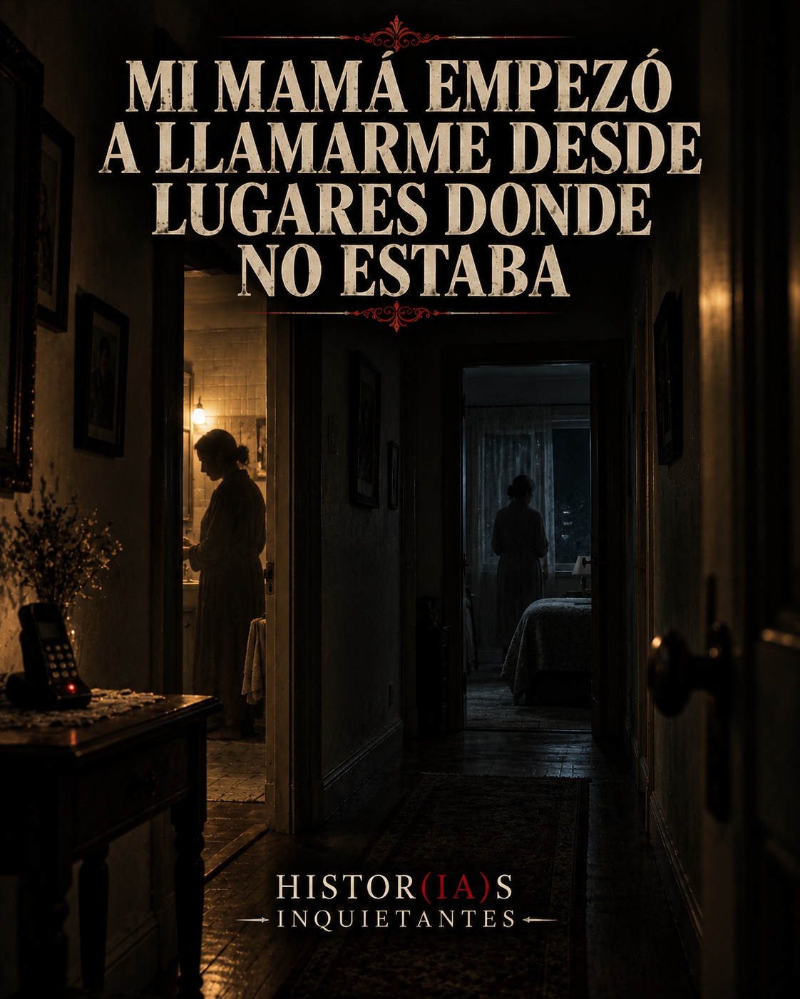 Mi mamá empezó a llamarme desde lugares donde no estaba