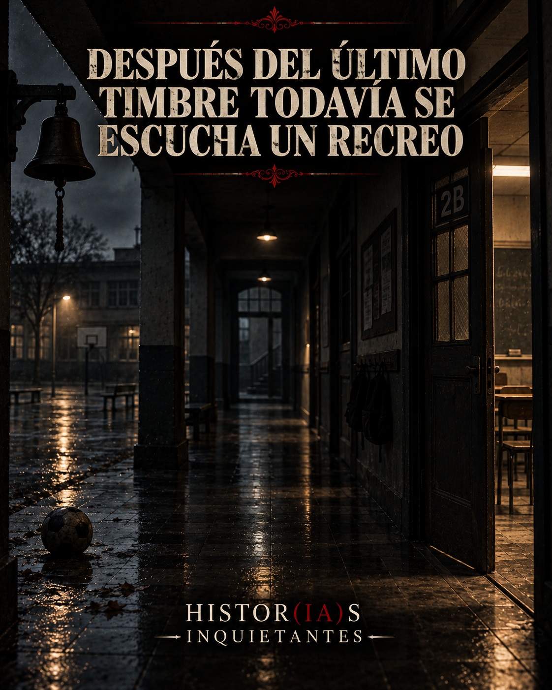 Después del último timbre todavía se escucha un recreo