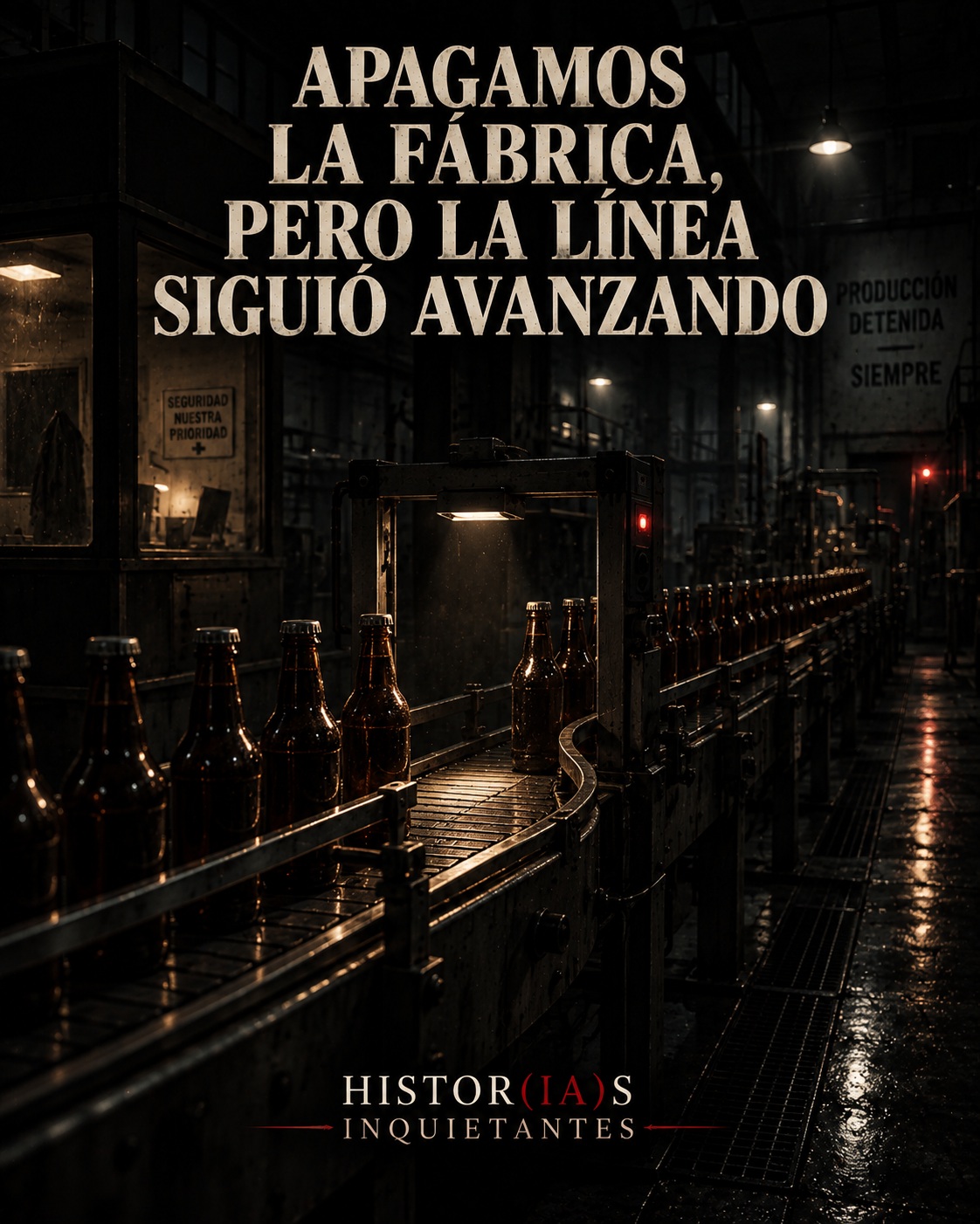 Apagamos la fábrica, pero la línea siguió avanzando