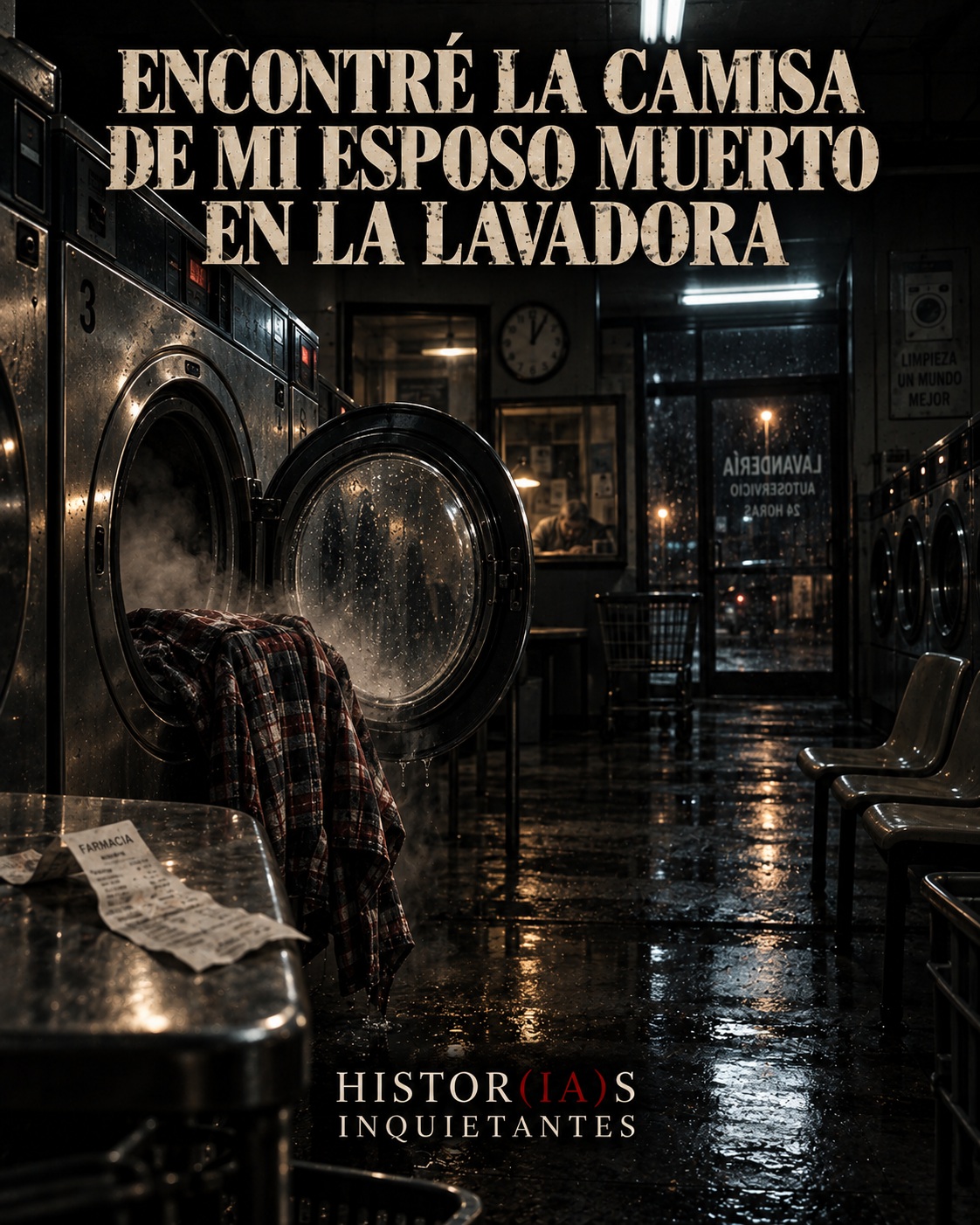 Encontré la camisa de mi esposo muerto en la lavadora