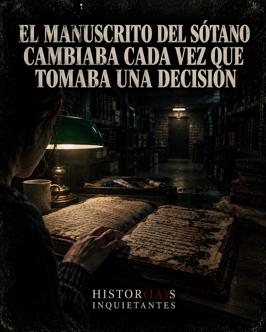 El manuscrito del sótano cambiaba cada vez que tomaba una decisión