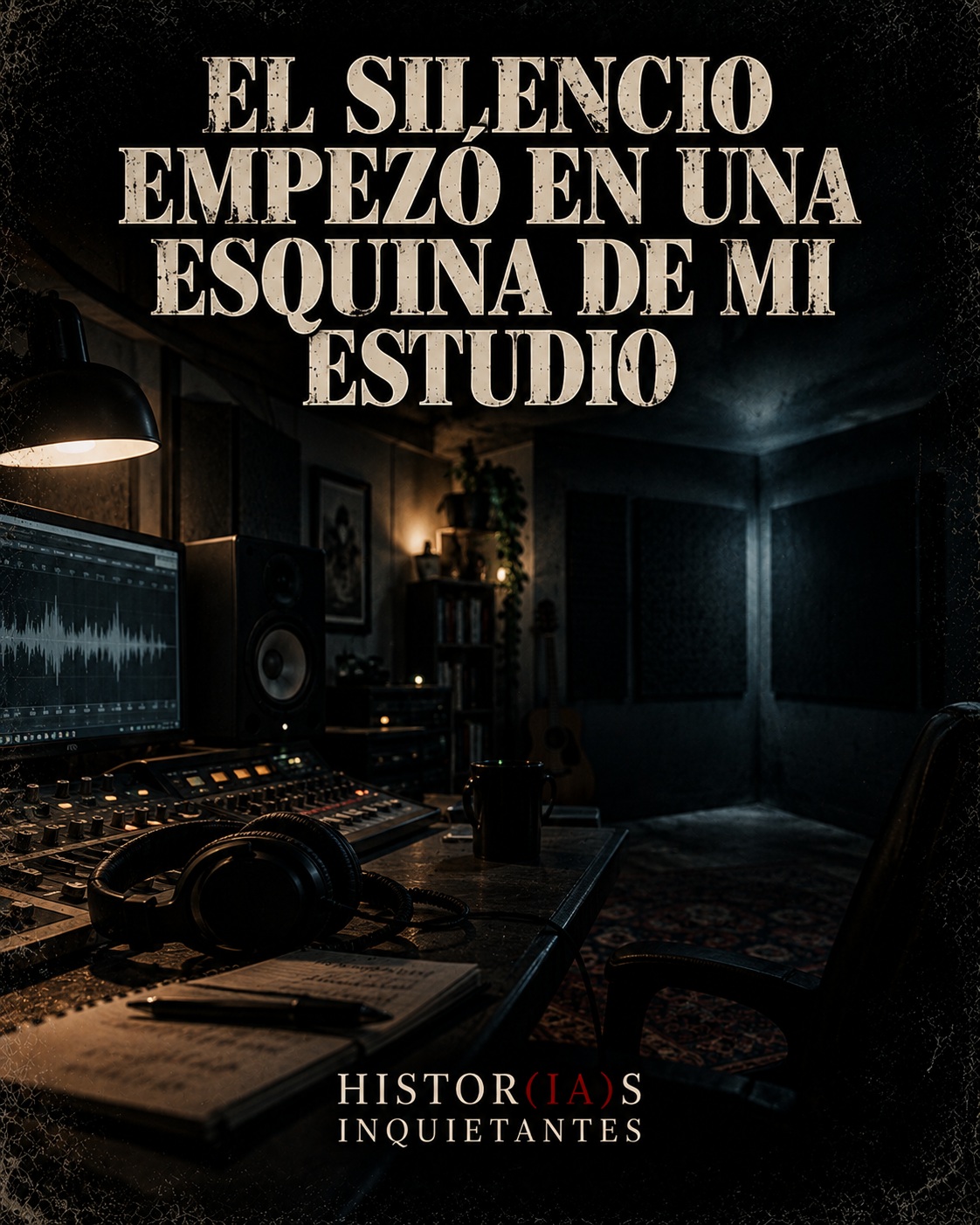 El silencio empezó en una esquina de mi estudio