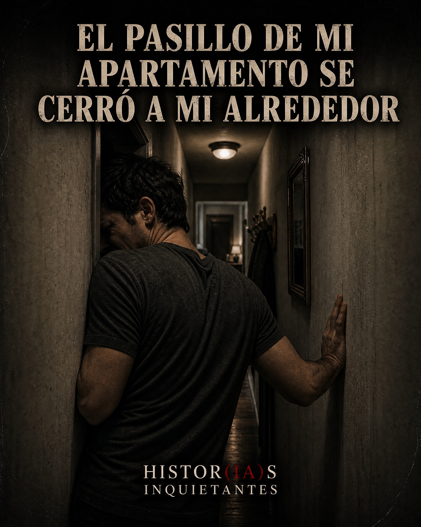 El pasillo de mi apartamento se cerró a mi alrededor