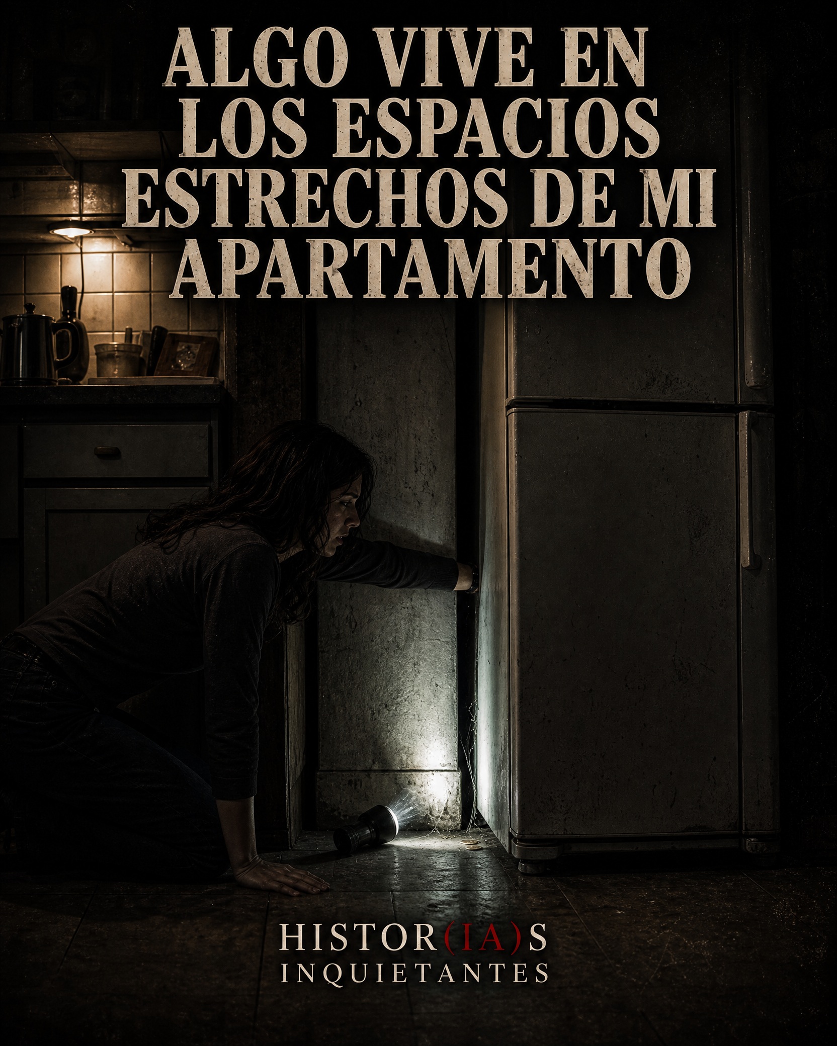 Algo vive en los espacios estrechos de mi apartamento