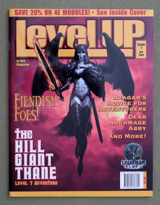Level Up Magazine, Issue 1 (Dungeons & Dragons, 4th Edition)