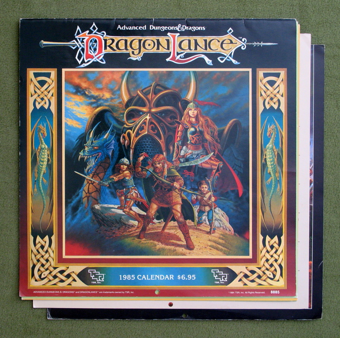 1985-advanced-dungeons-dragons-calendar-dragonlance