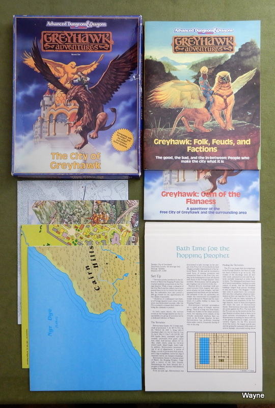 The City of Greyhawk (Advanced Dungeons and Dragons Greyhawk Adventures)