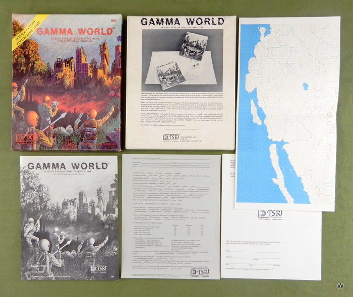 Gamma World Game Rules Book (4th edition)