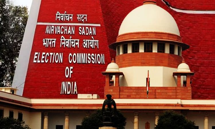 Election Commission of India headquarters at Nirvachan Sadan - file photo