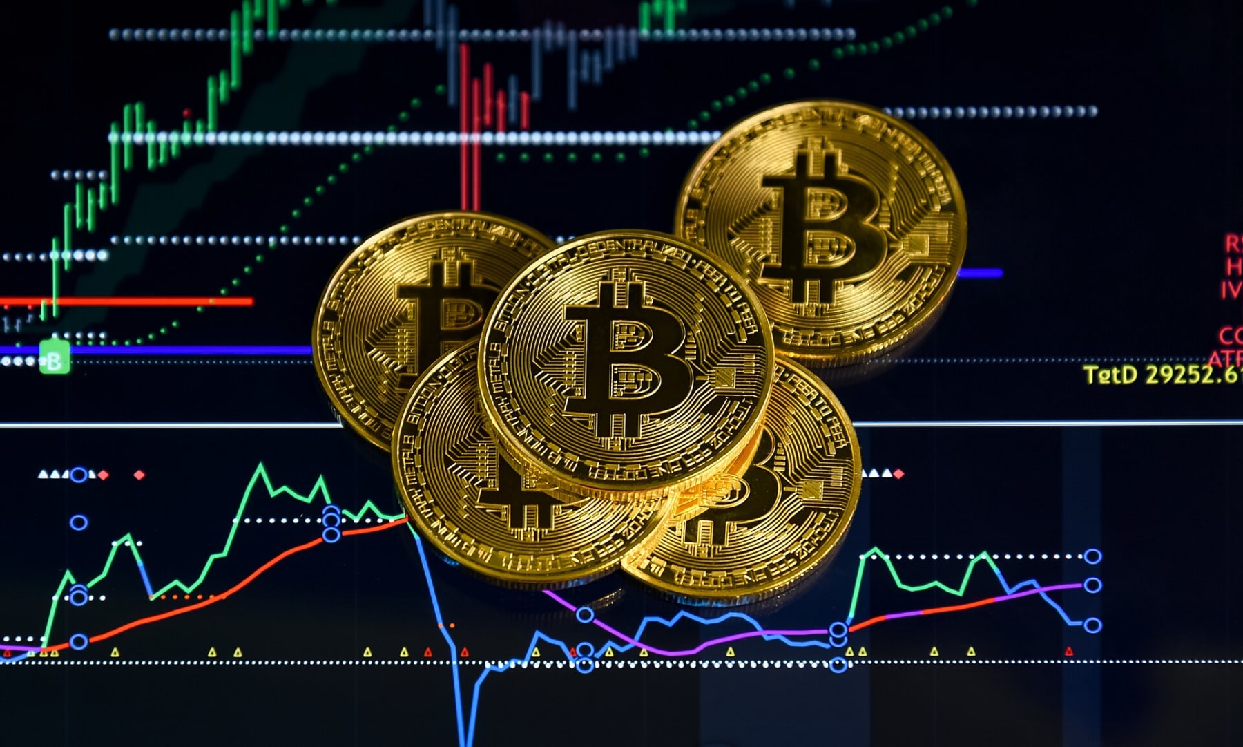 Physical representations of Bitcoin - representative image
