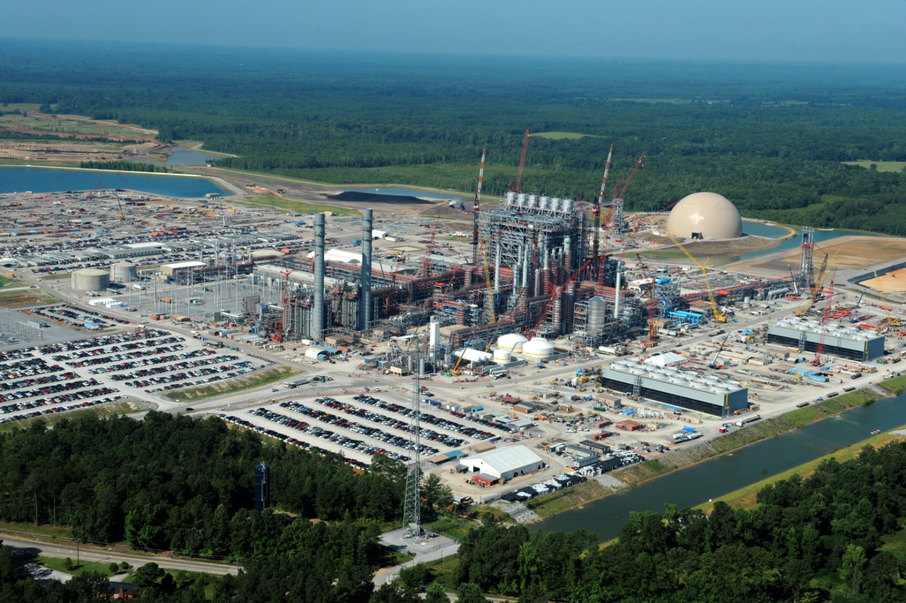 Coal gasification plant under construction - representative file photo