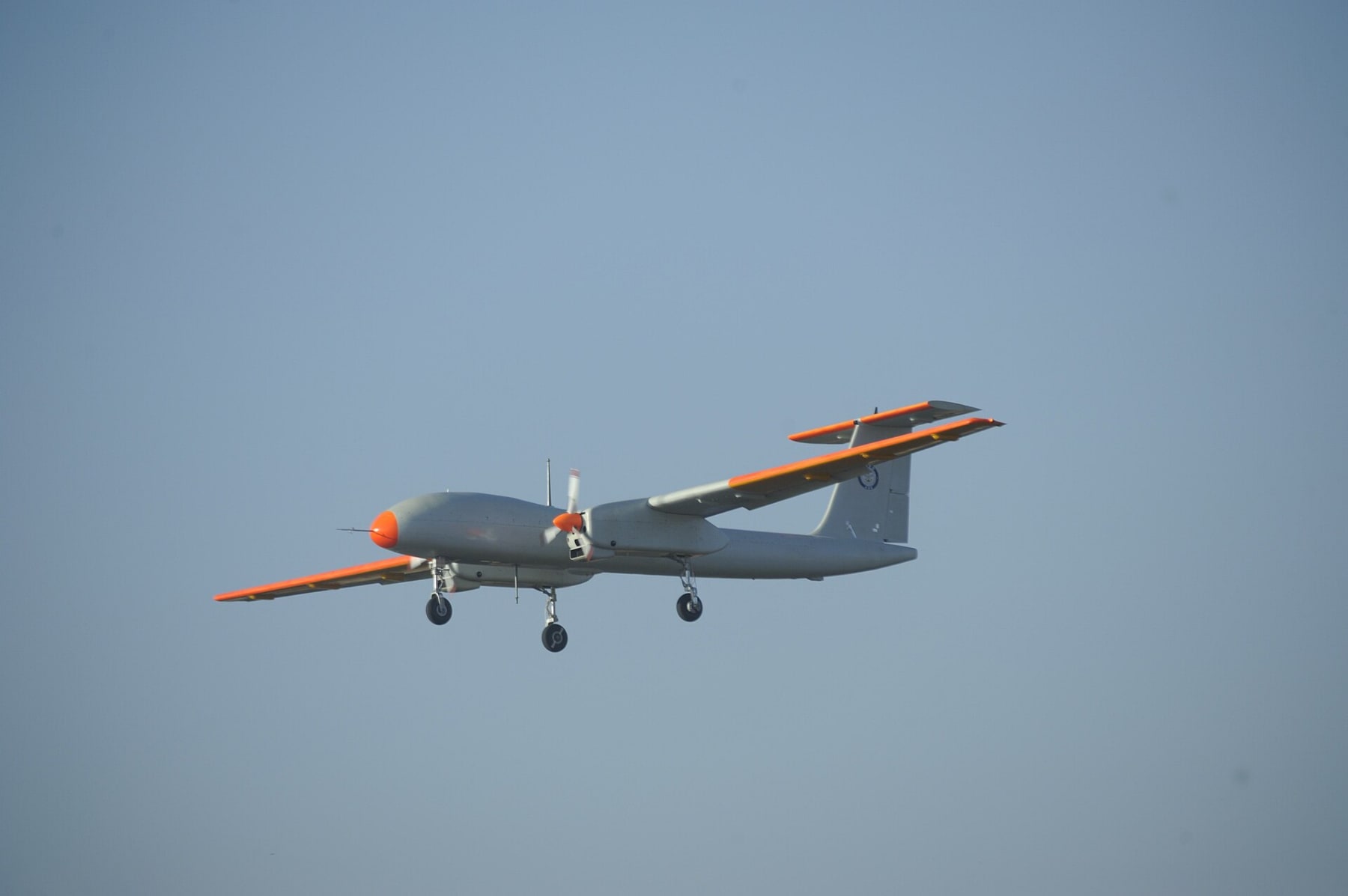 Rustom-II unmanned aerial vehicle in flight - representative file photo