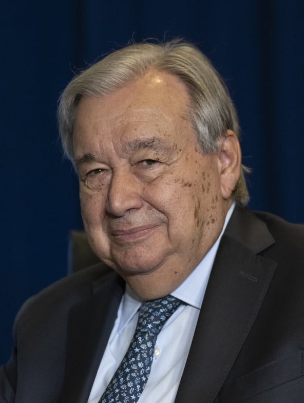 UN Secretary-General Antonio Guterres - 2025 file photo