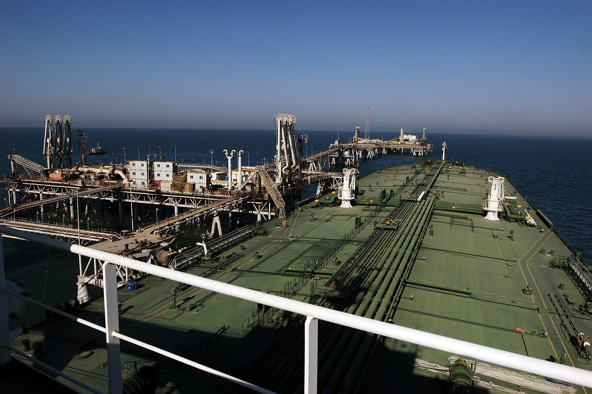 Oil tanker in the Strait of Hormuz - representative image