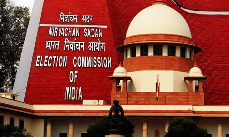 Election Commission of India headquarters at Nirvachan Sadan - file photo