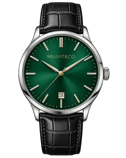 MURAT&CO emerald watch