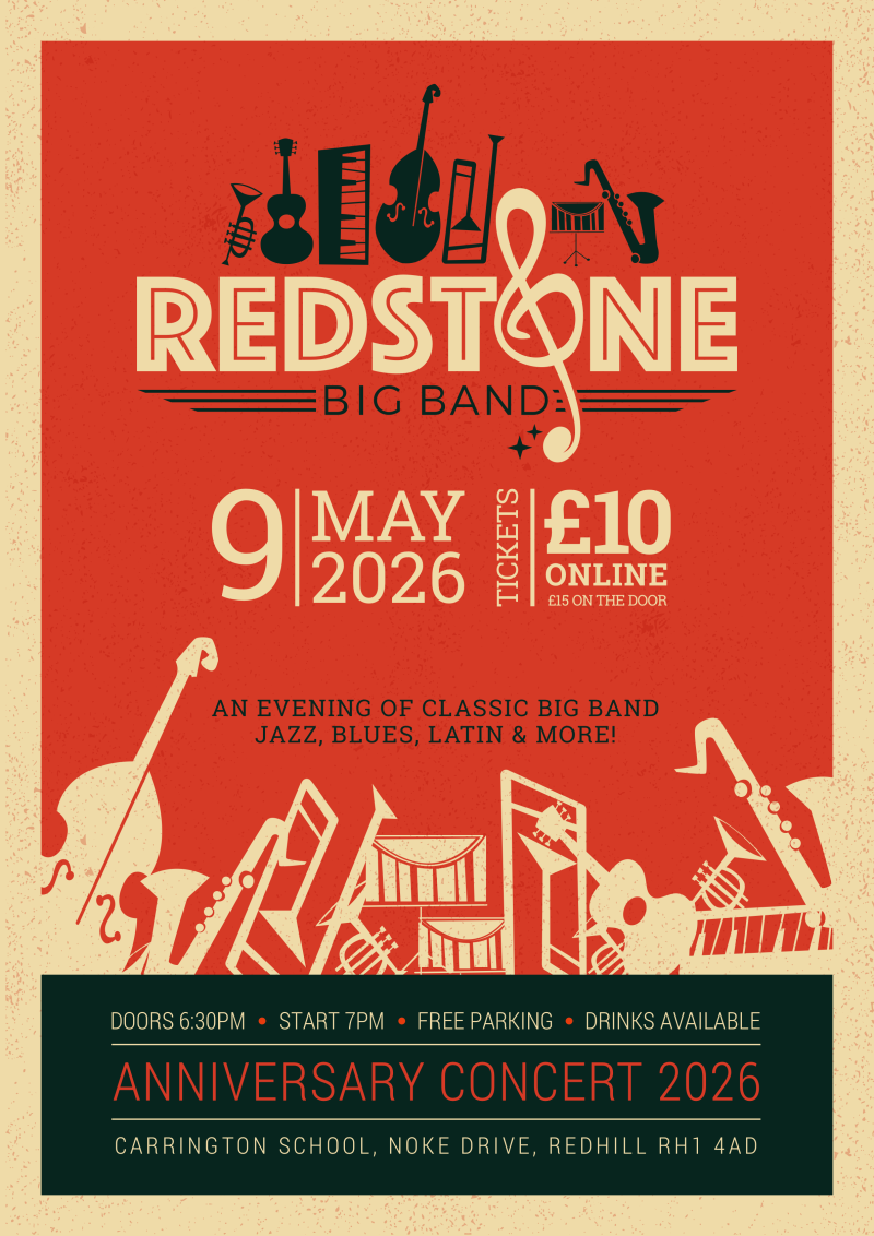 Redstone Big Band Anniversary Concert 2026