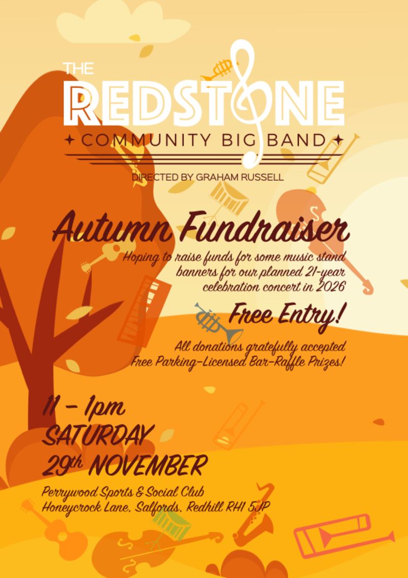 Redstone Big Band Autumn Fundraiser