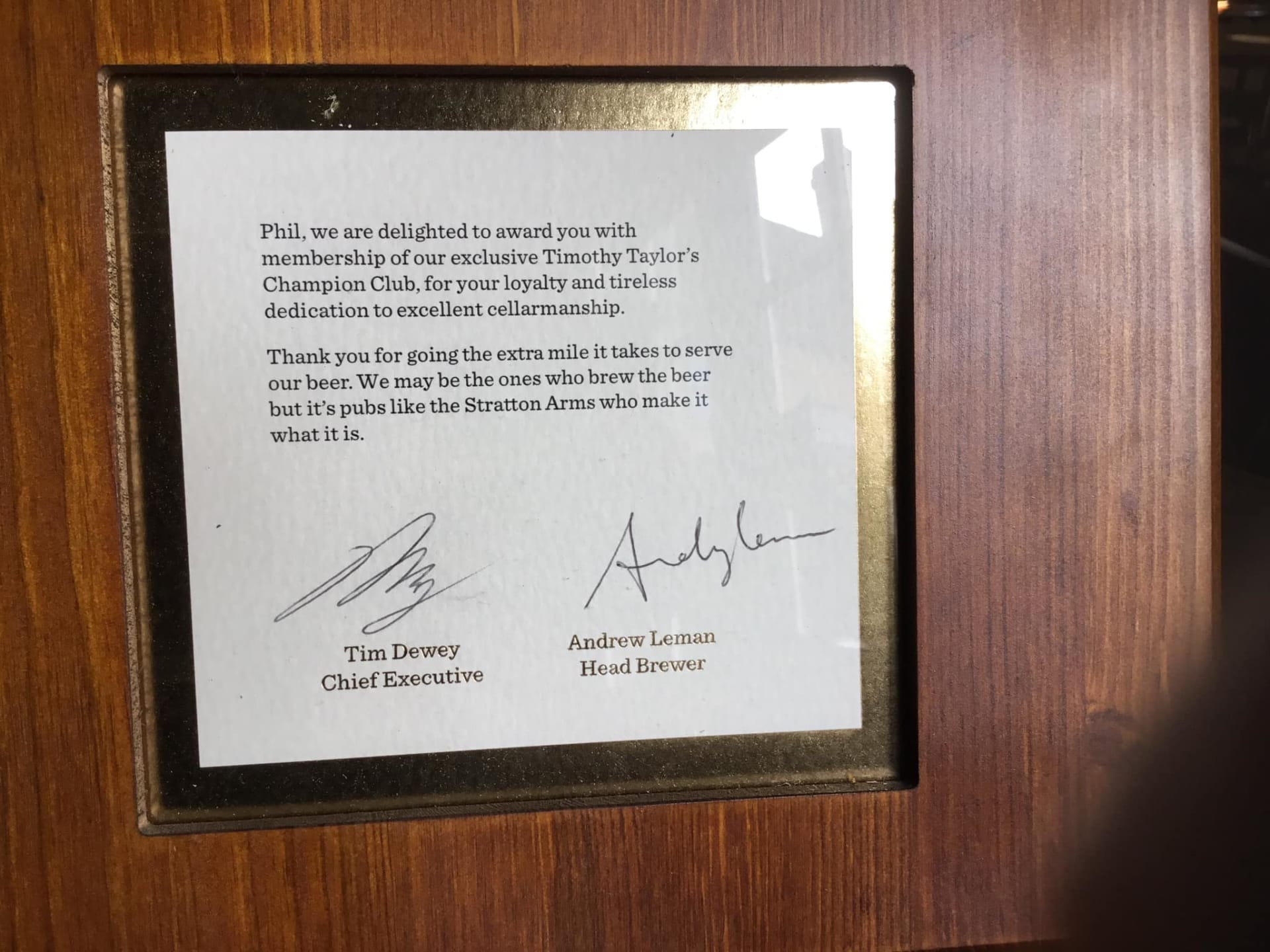 Stratton Arms gallery image