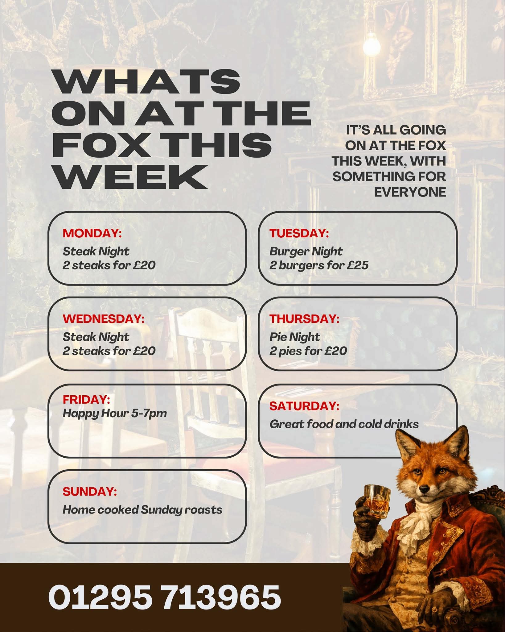 The Fox at Farthinghoe gallery image