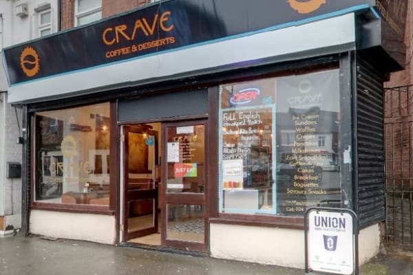 Crave Coffee & Desserts: EXTERIOR