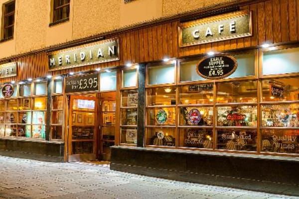 The Meridian Bier Cafe: EXTERIOR