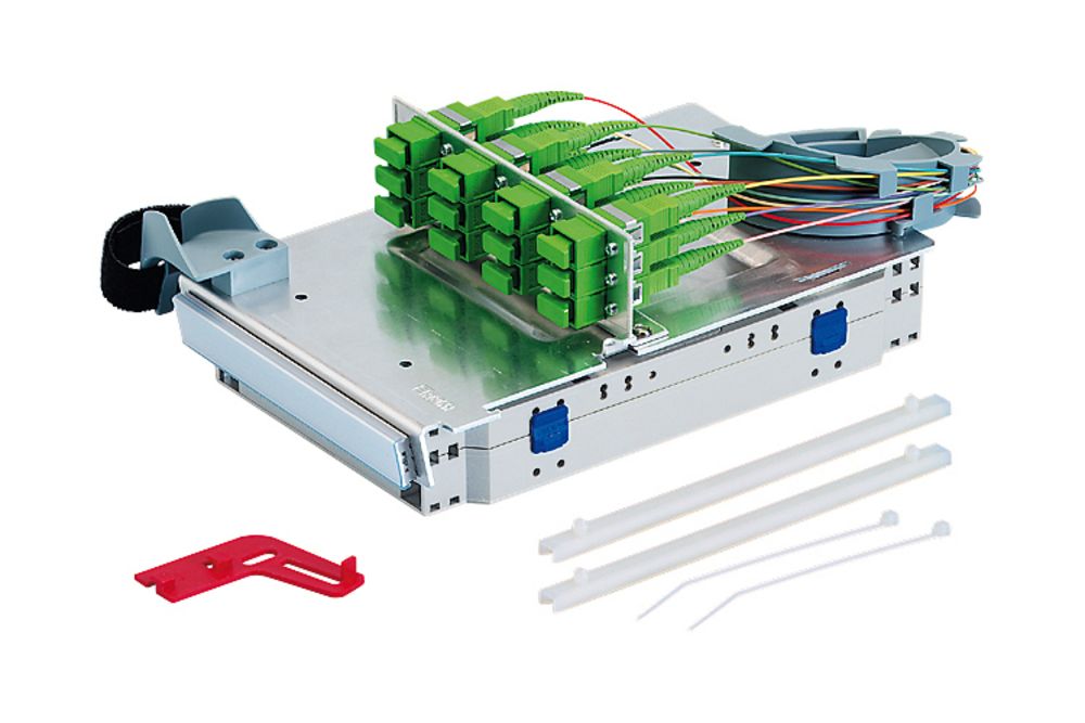 Connector Module, splice, CCC, 12xSC G.652.D, APC, ceramic, C/1 - eCatalog