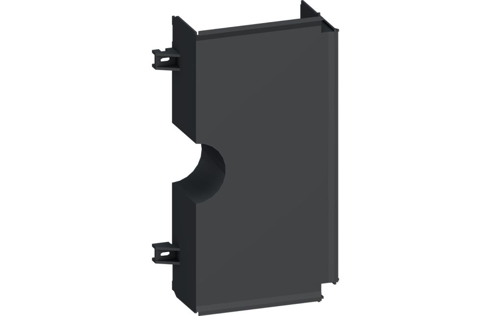 Separation cover, UB4410, 2x4, bk - eCatalog