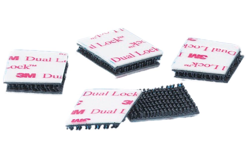 Druckverschluss 3M, Dual-Lock, flexibel, 2Stk, 25x20mm, sw - E-Katalog 