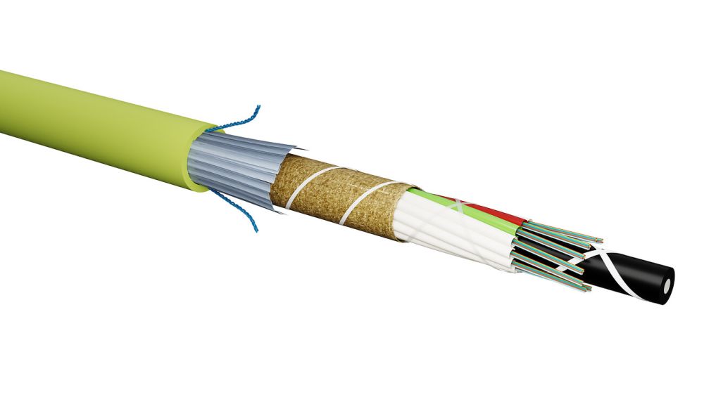 SLT cable, gel-free, iRP, 5,0kN tensile strength, UV.FRLSZH sheath ...
