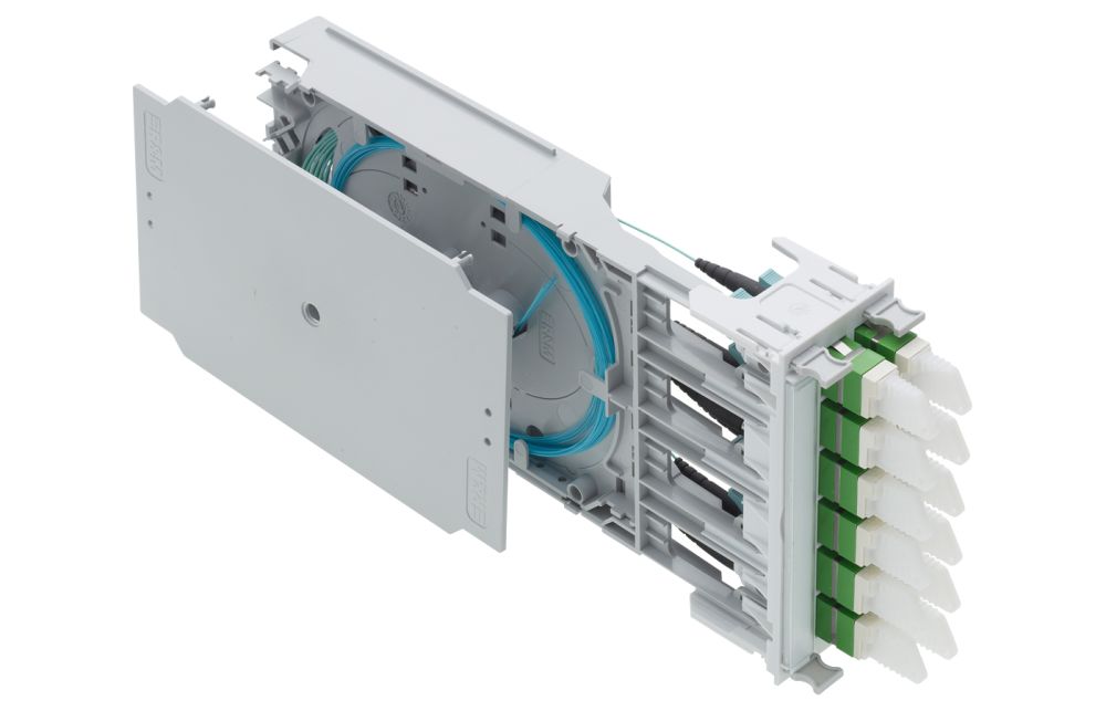 FiberModul HD, splice, 6xLC-Duplex OM4, PC, ceramic, Bm/3 FiberModul HD, splice, 6xLC-Duplex OM4, PC, ceramic, Bm/3