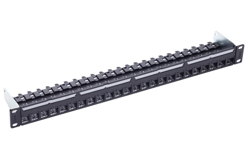 Panneau vide 24 port -PC-InteliPhy ready pour C6A noir