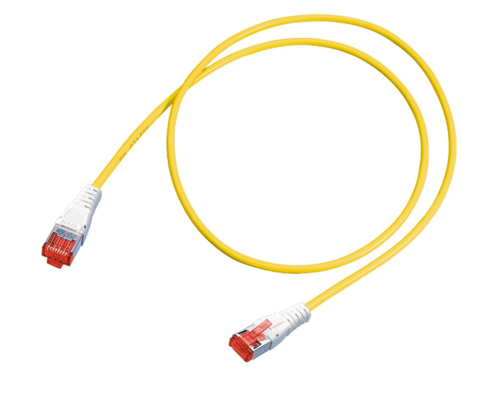 Cordon S/FTP, LSFROH, 2.0 ml, C6A ISO jaune
